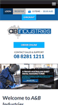 Mobile Screenshot of abindustries.com.au