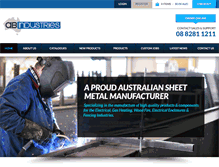 Tablet Screenshot of abindustries.com.au